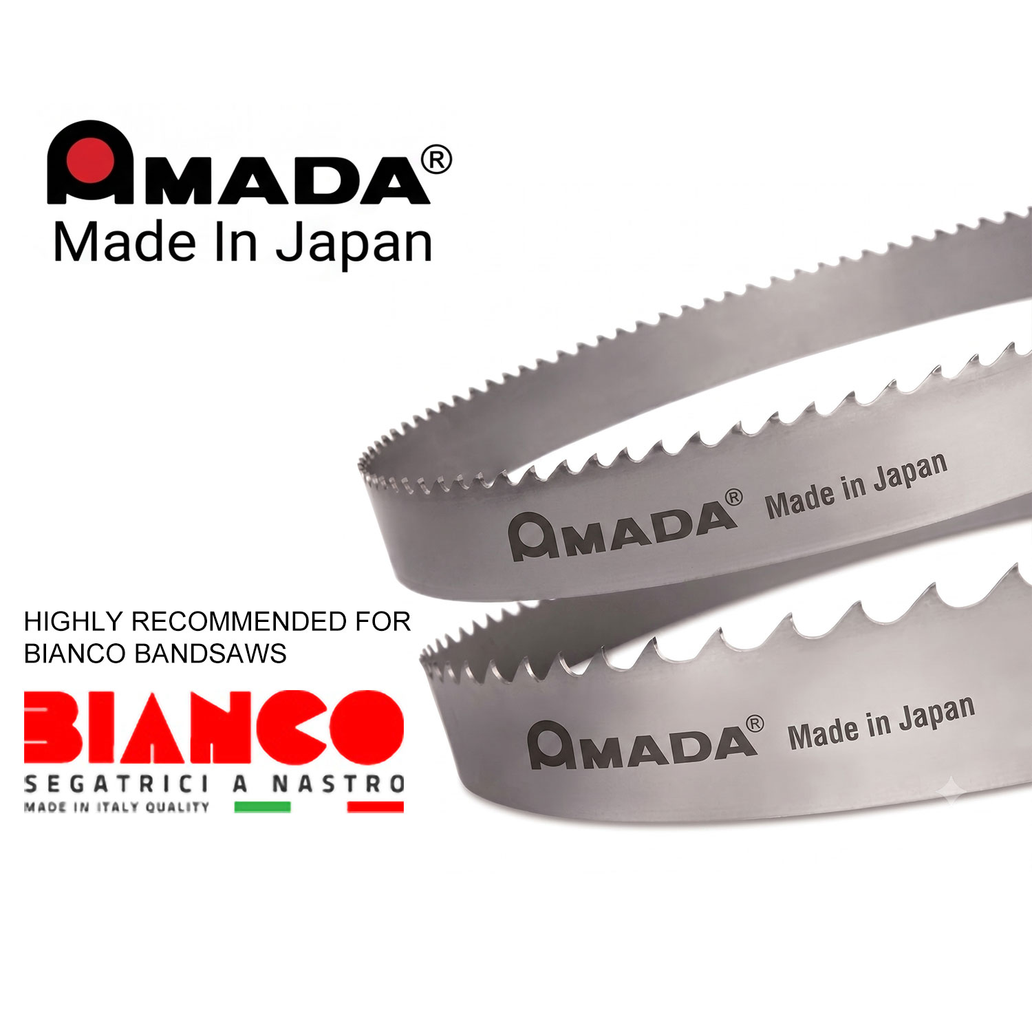 Bandsaw Blade for Bianco Model 280M-60G – Length 3010 mm x Width 27mm x 0.9mm x TPI Bandsaw Blade for Bianco Model 280M-60G – Length 3010 mm x Width 27mm x 0.9mm x TPI