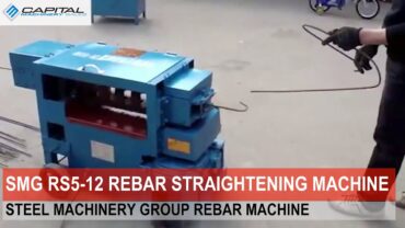 Smg Rs5 12 Rebar Straightening Machine Demo Smg Rs5 12 Rebar Straightening Machine Demo