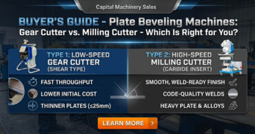 Buyers Guide Plate Beveling Machines Gear Cutter Vs Milling Cutter Buyers Guide Plate Beveling Machines Gear Cutter Vs Milling Cutter