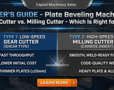 Buyers Guide Plate Beveling Machines Gear Cutter Vs Milling Cutter Buyers Guide Plate Beveling Machines Gear Cutter Vs Milling Cutter