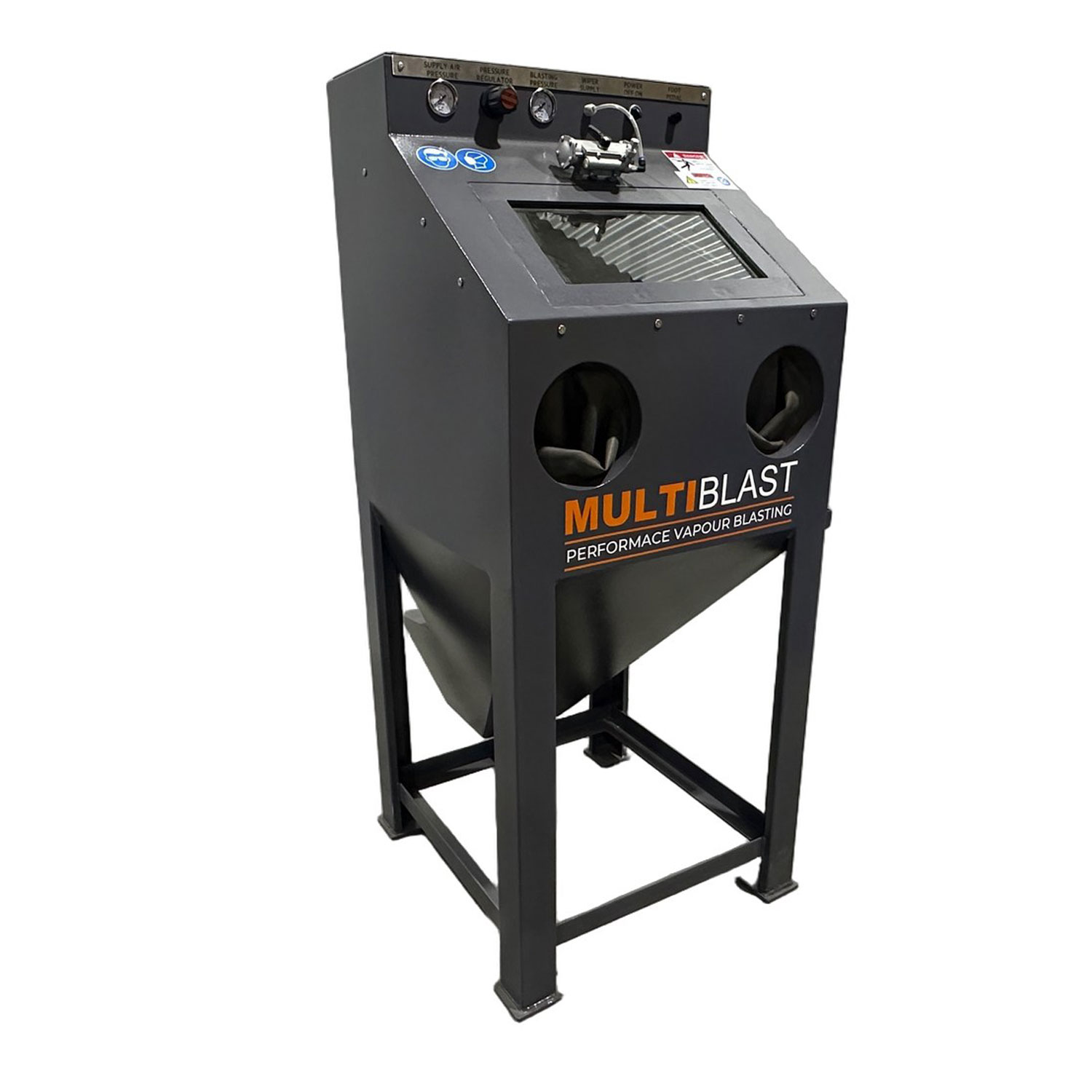 Multiblast PRO680 Vapour Blasting Cabinet – 680mm Wide – 20CFM/565LPM Wet Blasting Cabinet Multiblast PRO680 Vapour Blasting Cabinet – 680mm Wide – 20CFM/565LPM Wet Blasting Cabinet