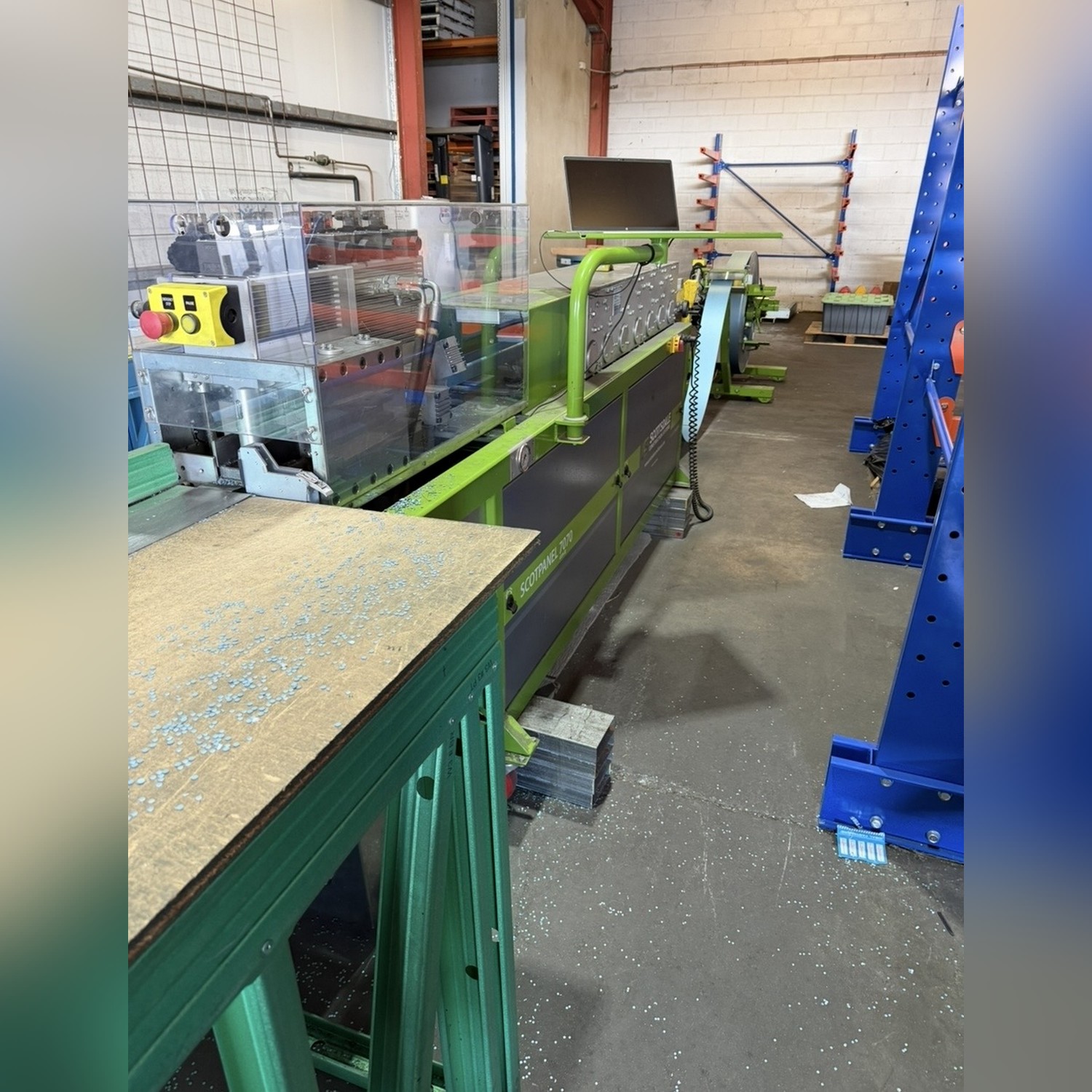 Used 70mm Scottsdale 7070G2 Rollforming Machine and Software 2022 Model Used 70mm Scottsdale 7070G2 Rollforming Machine and Software 2022 Model