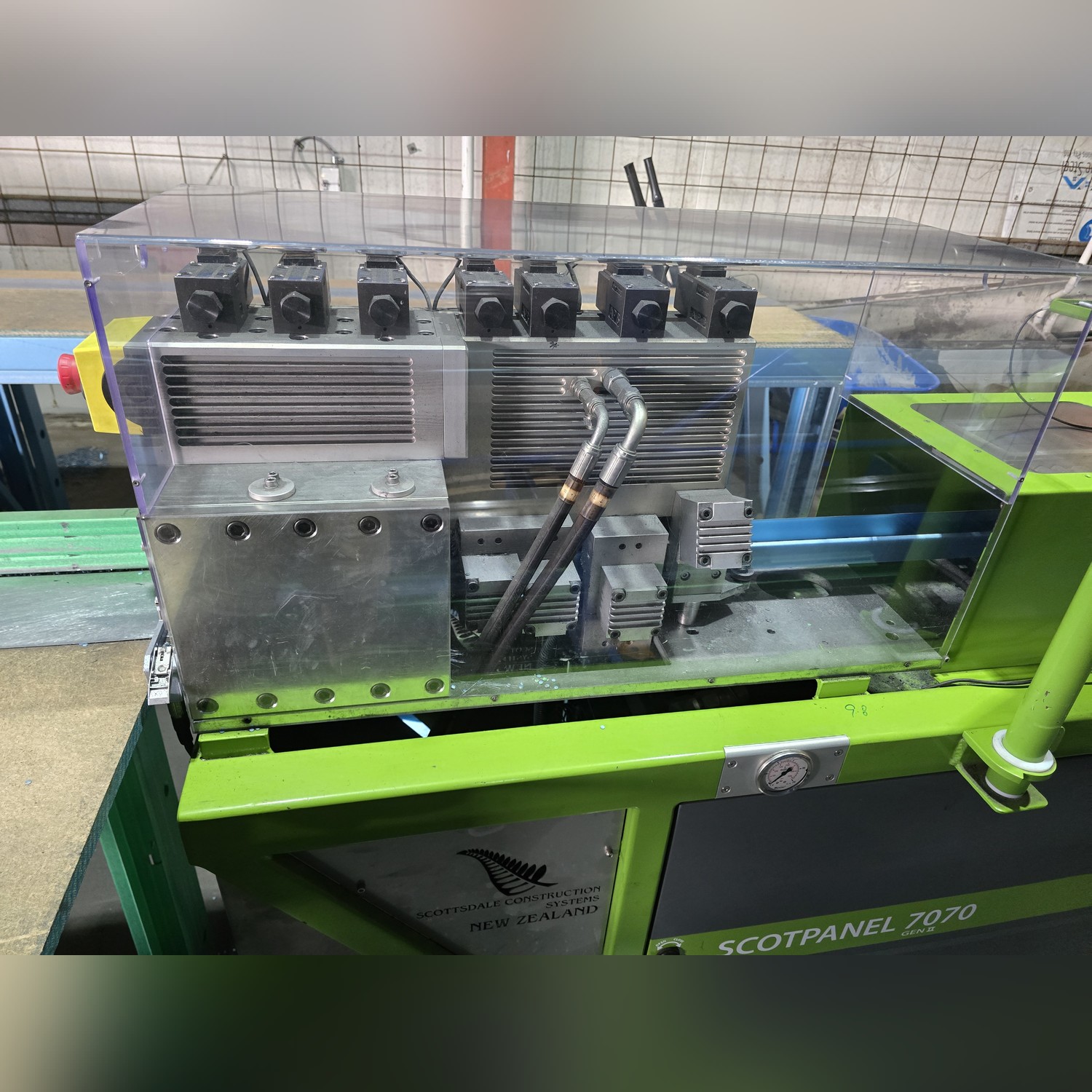 Used 70mm Scottsdale 7070G2 Rollforming Machine and Software 2022 Model Used 70mm Scottsdale 7070G2 Rollforming Machine and Software 2022 Model