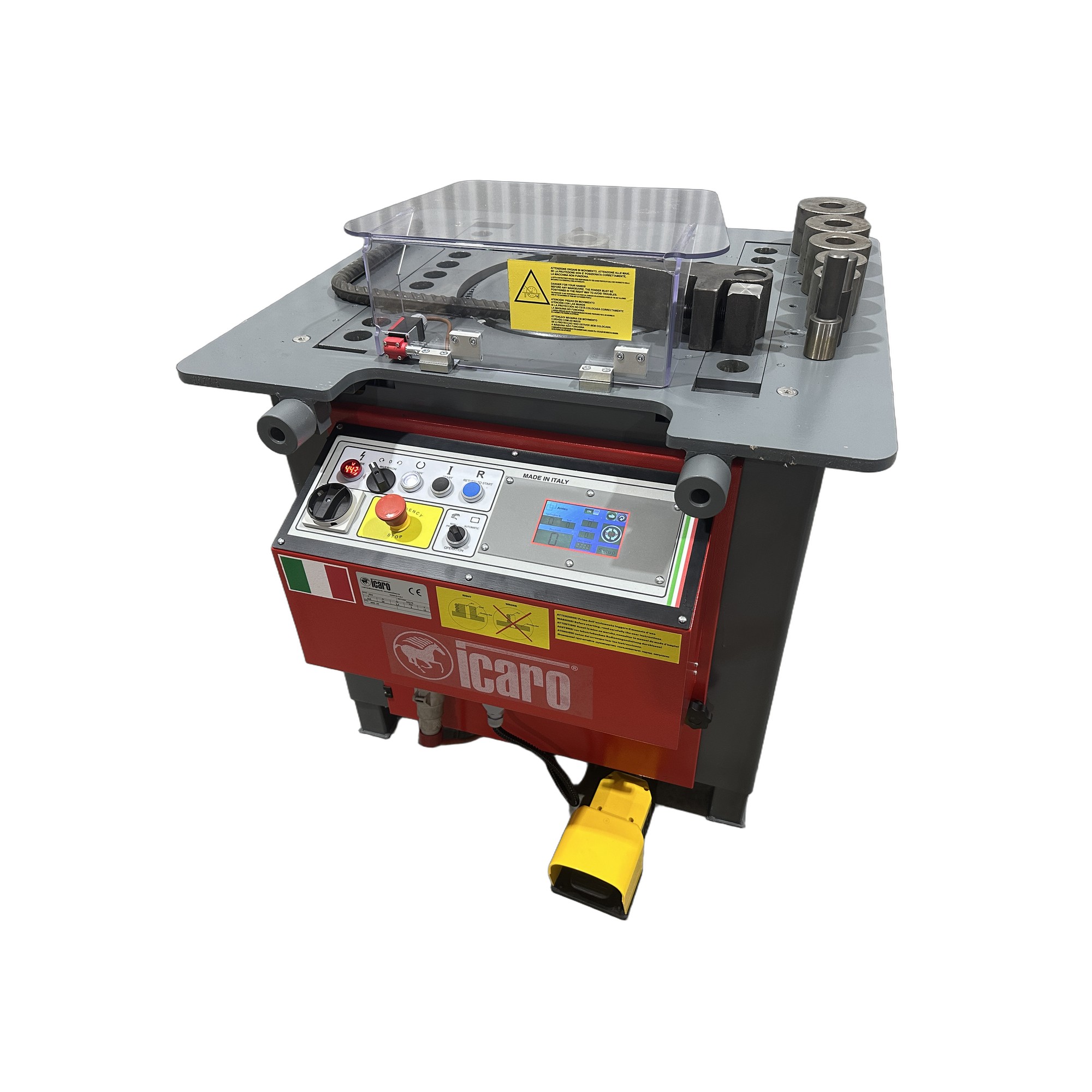 ICARO P56 Rebar Bender With 2 Long Saddles & Digital Angular Controller ICARO P56 Rebar Bender With 2 Long Saddles & Digital Angular Controller