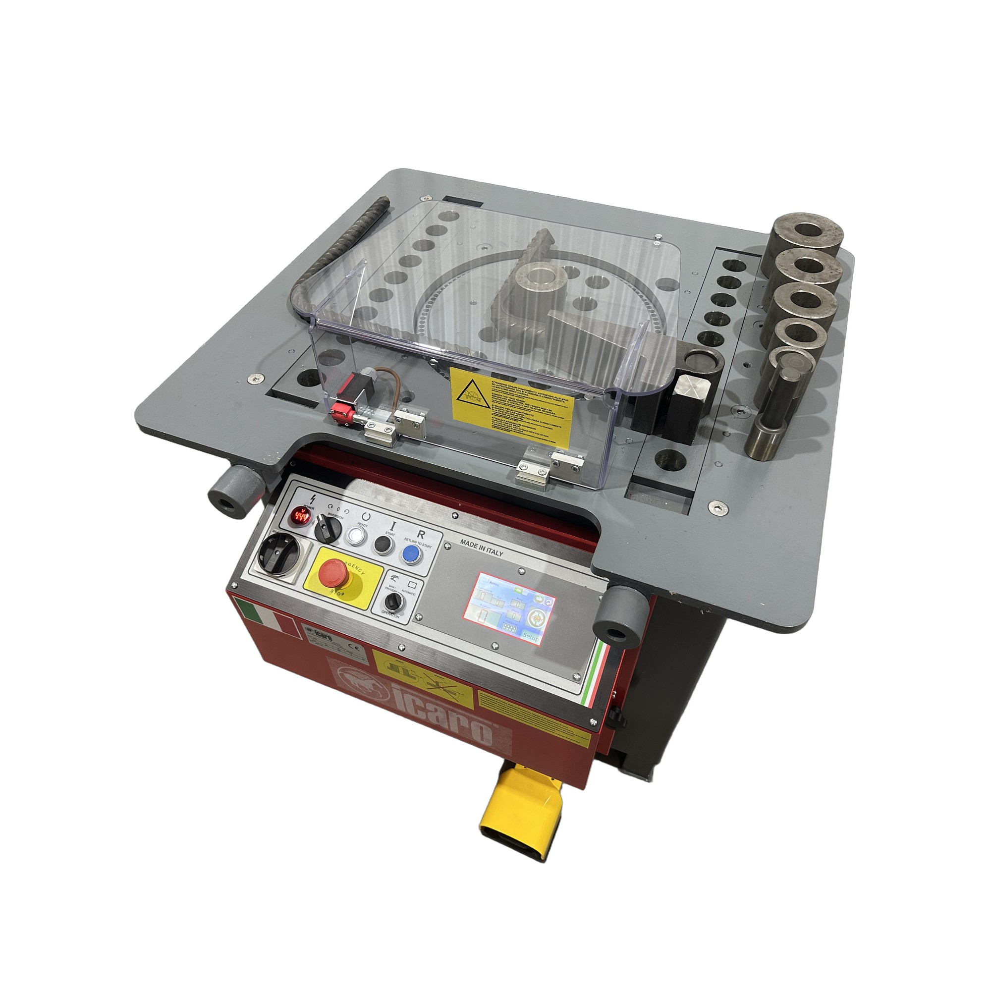 ICARO P56 Rebar Bender With 2 Long Saddles & Digital Angular Controller ICARO P56 Rebar Bender With 2 Long Saddles & Digital Angular Controller