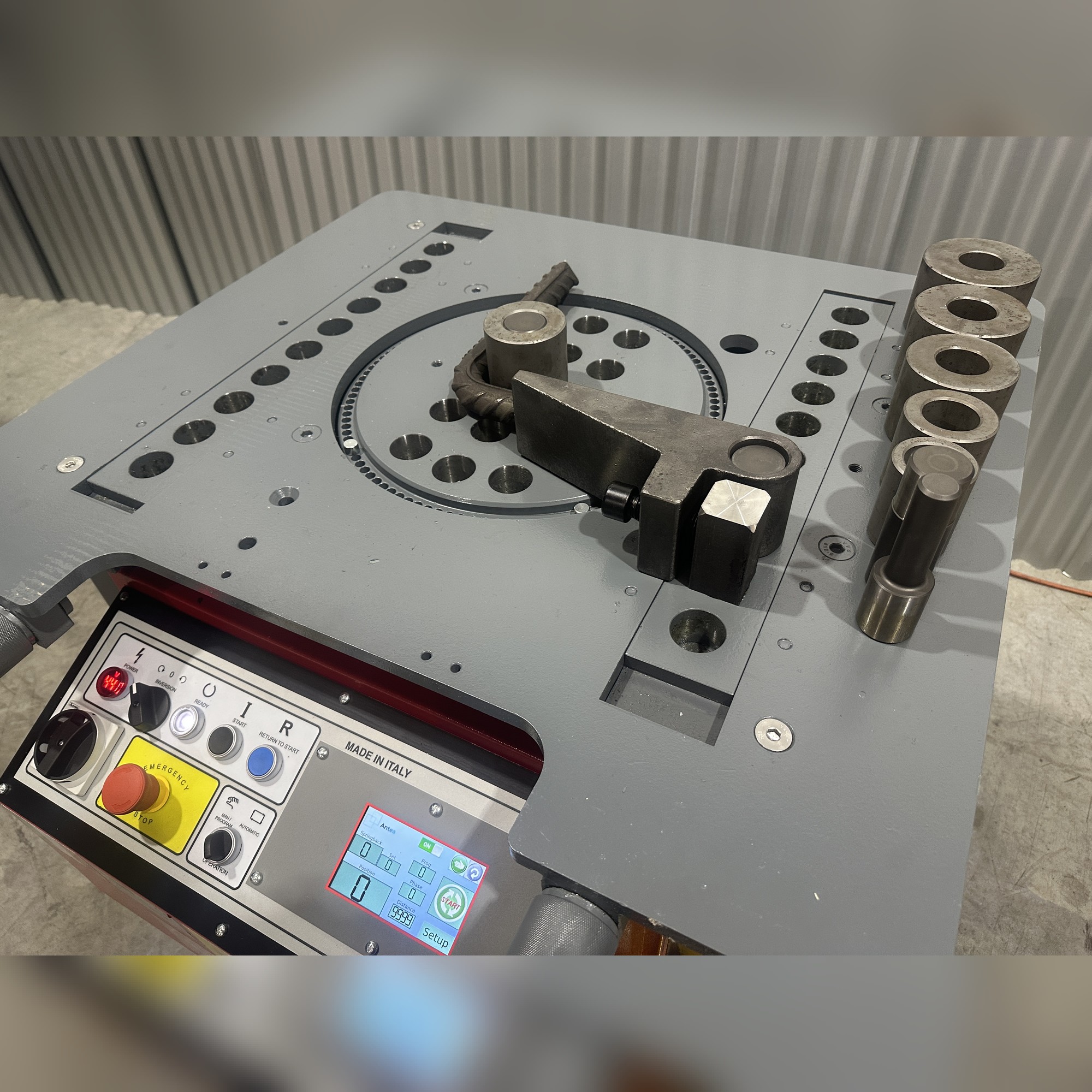 ICARO P56 Rebar Bender With 2 Long Saddles & Digital Angular Controller ICARO P56 Rebar Bender With 2 Long Saddles & Digital Angular Controller