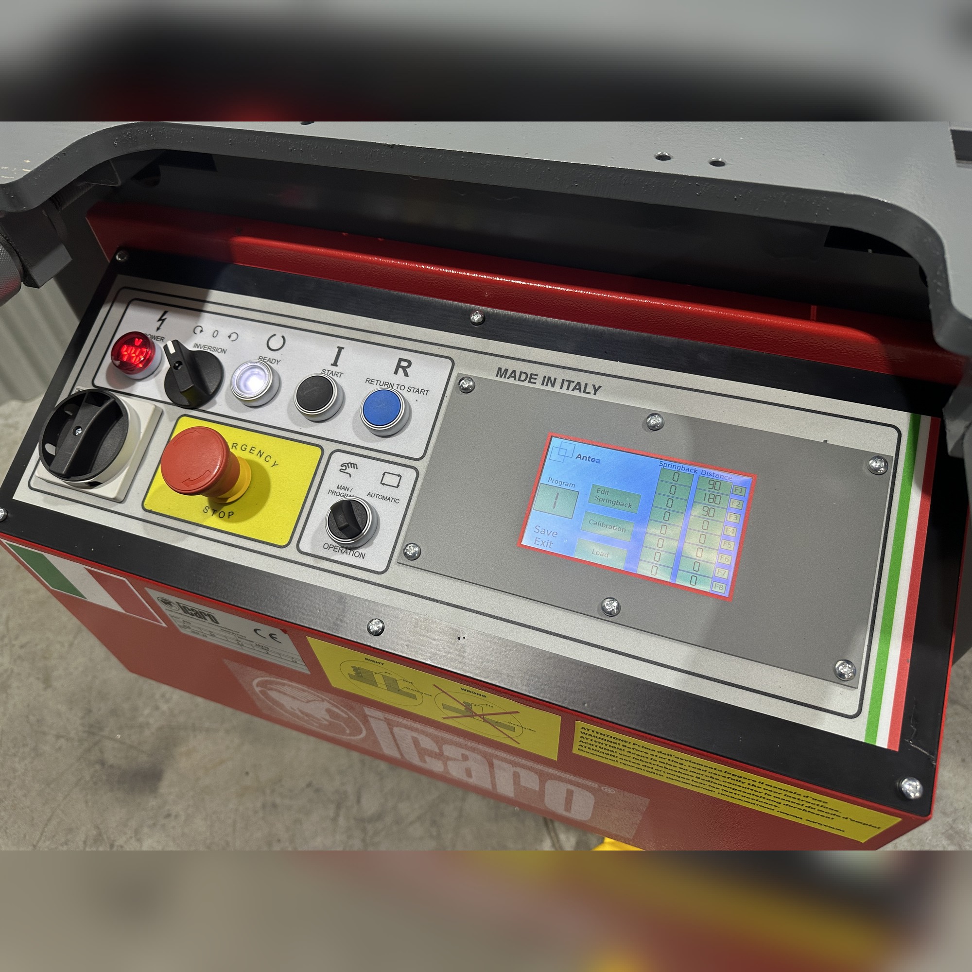 ICARO P56 Rebar Bender With 2 Long Saddles & Digital Angular Controller ICARO P56 Rebar Bender With 2 Long Saddles & Digital Angular Controller