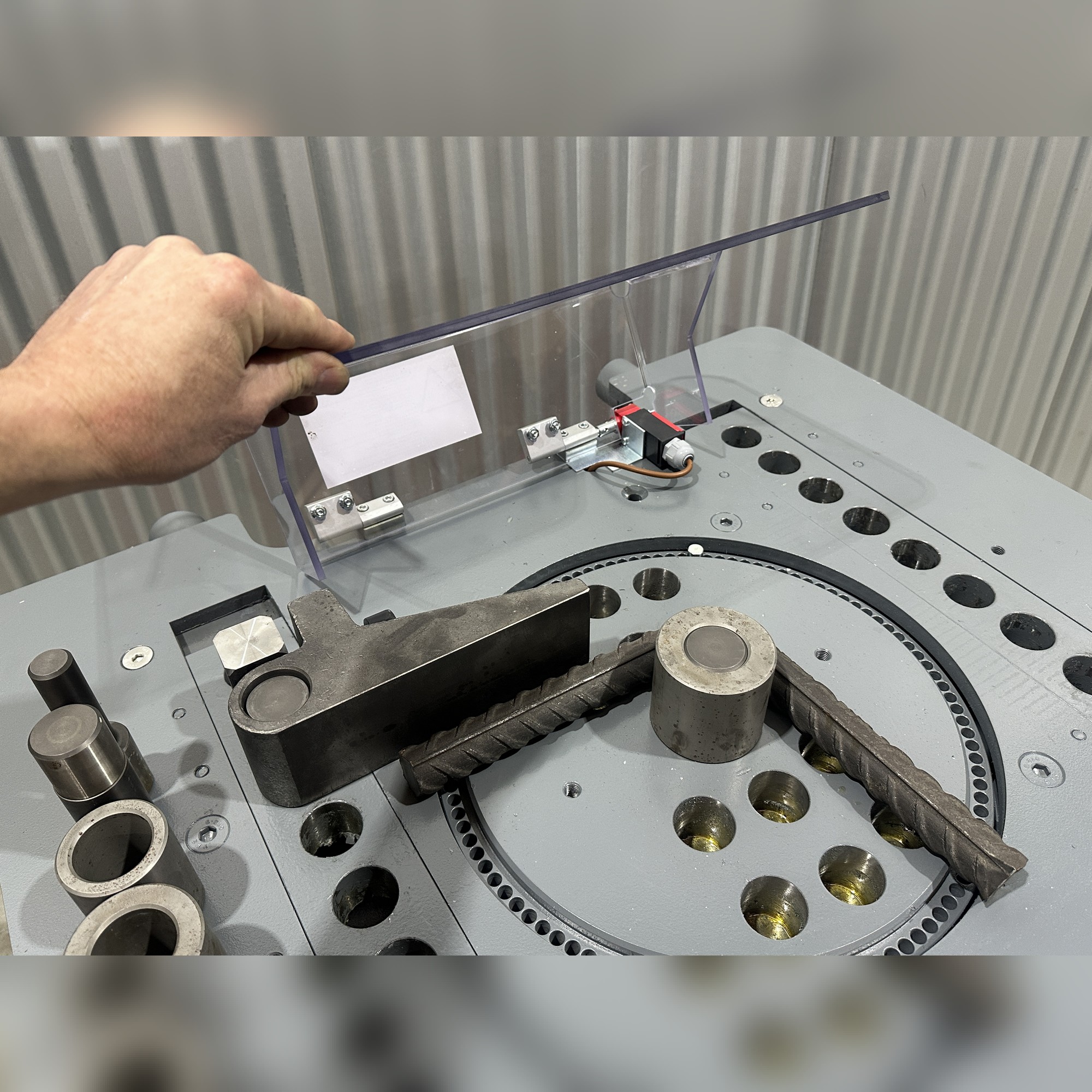 ICARO P56 Rebar Bender With 2 Long Saddles & Digital Angular Controller ICARO P56 Rebar Bender With 2 Long Saddles & Digital Angular Controller