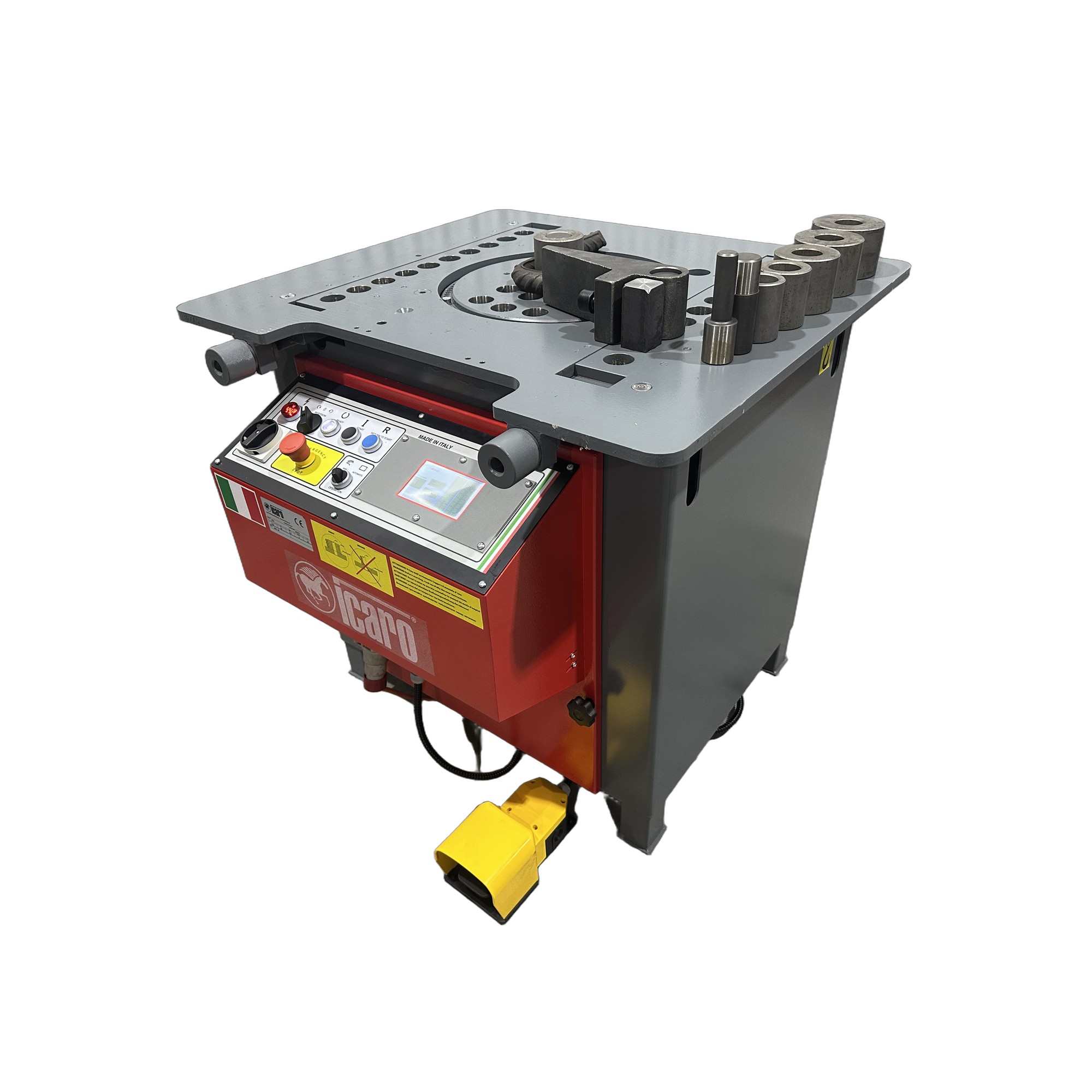 ICARO P56 Rebar Bender With 2 Long Saddles & Digital Angular Controller ICARO P56 Rebar Bender With 2 Long Saddles & Digital Angular Controller