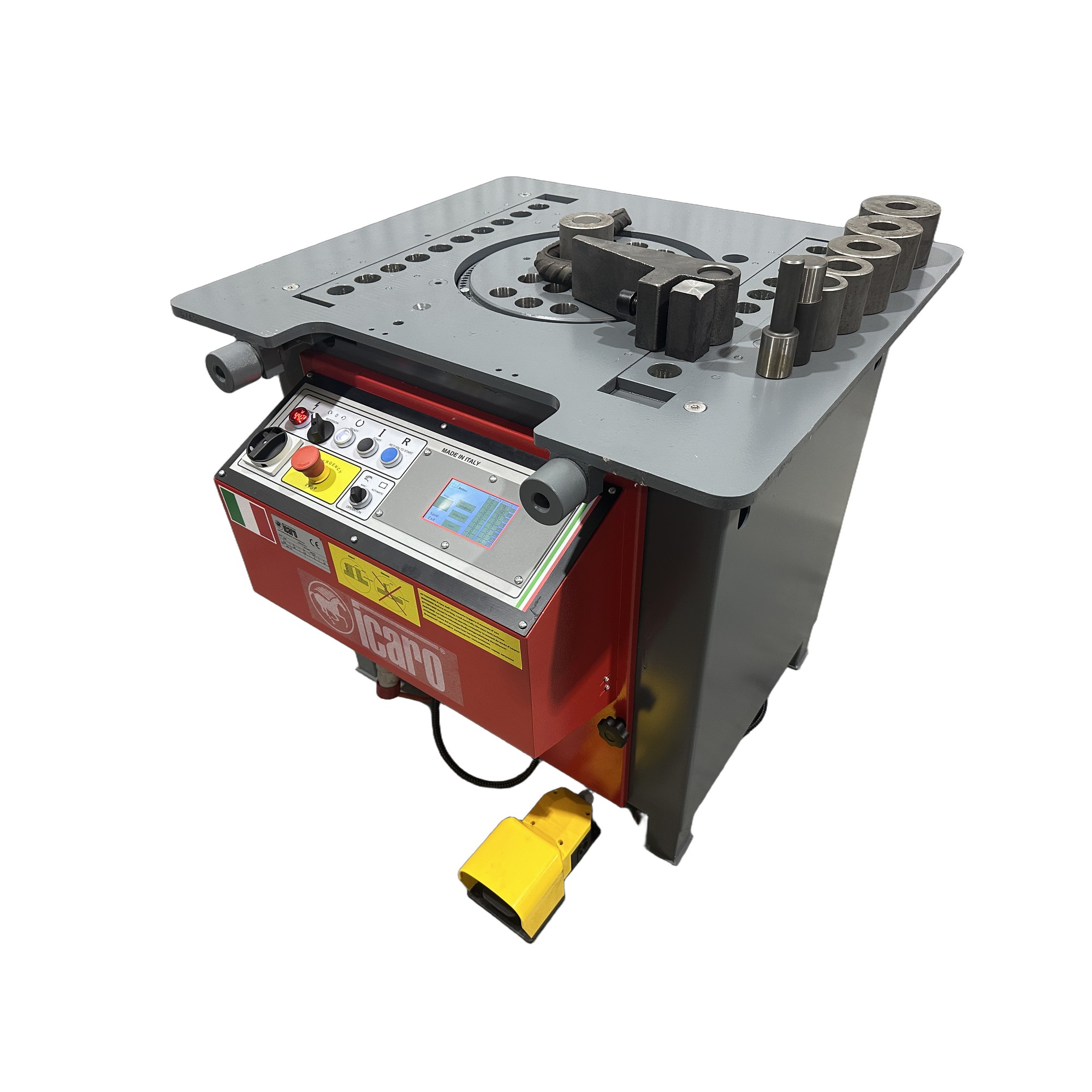 ICARO P56 Rebar Bender With 2 Long Saddles & Digital Angular Controller ICARO P56 Rebar Bender With 2 Long Saddles & Digital Angular Controller