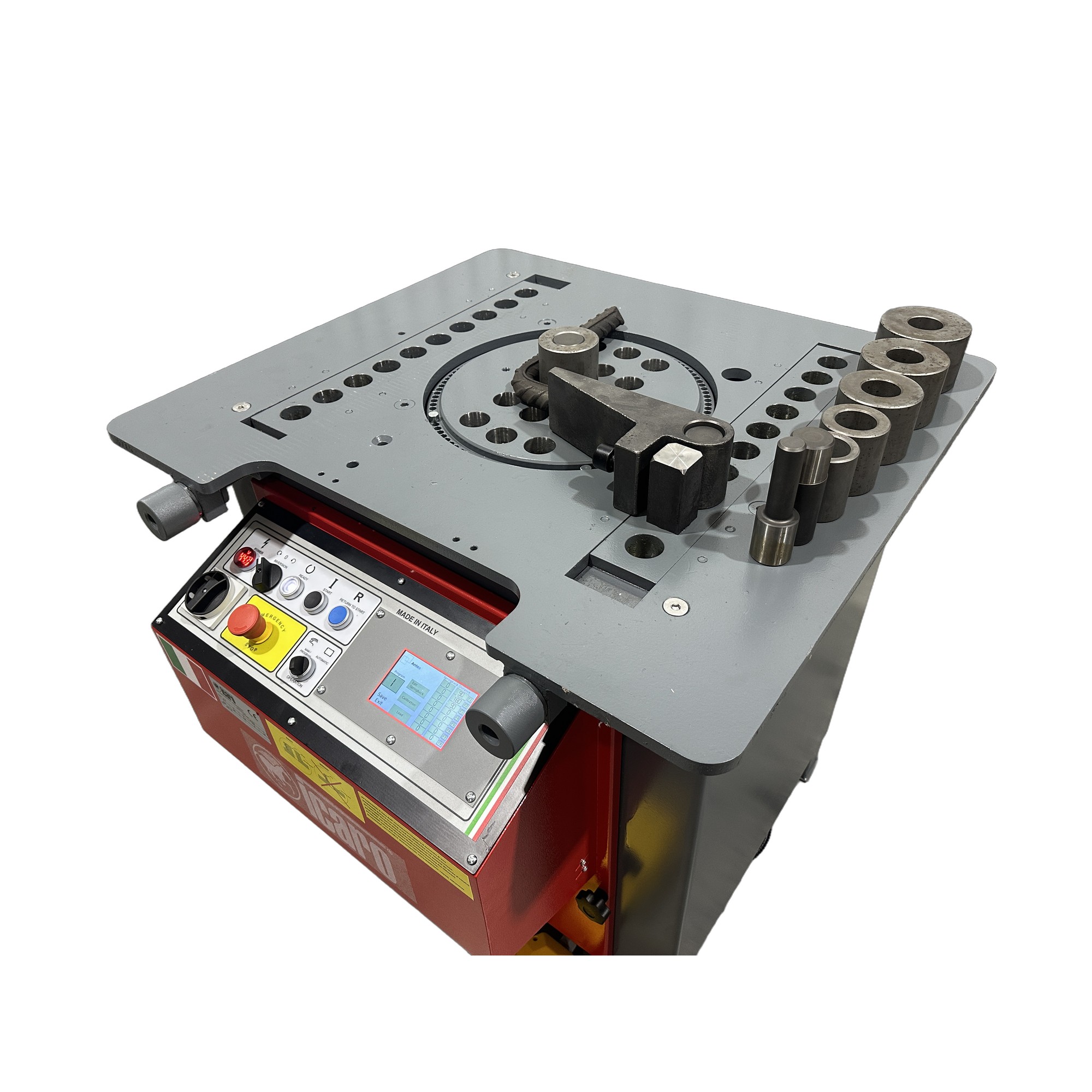 ICARO P56 Rebar Bender With 2 Long Saddles & Digital Angular Controller ICARO P56 Rebar Bender With 2 Long Saddles & Digital Angular Controller
