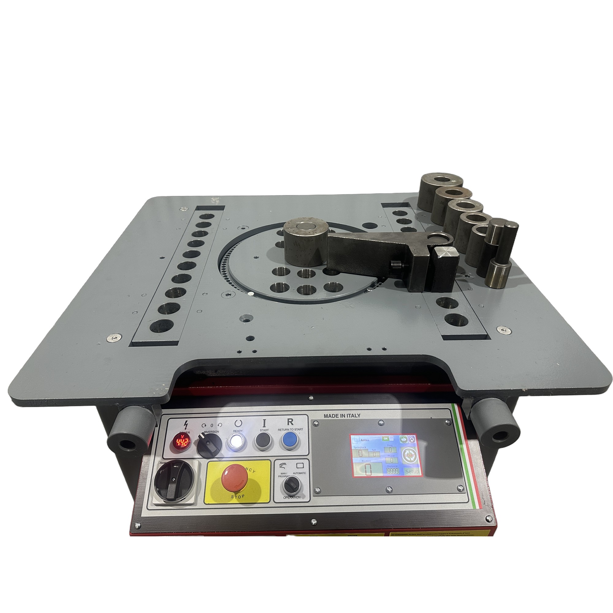 ICARO P56 Rebar Bender With 2 Long Saddles & Digital Angular Controller ICARO P56 Rebar Bender With 2 Long Saddles & Digital Angular Controller