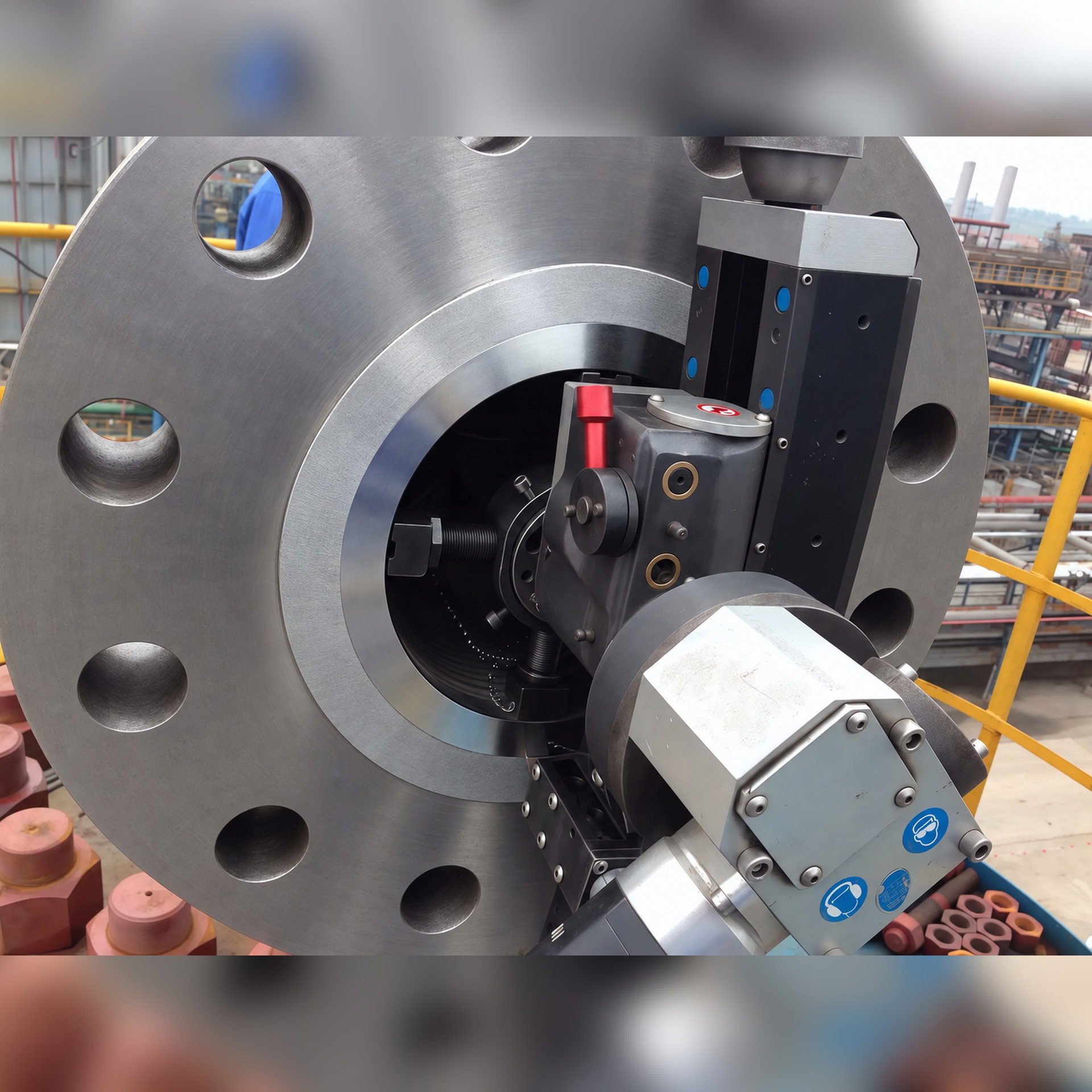 SMG F610 Pneumatic Flange Facing Machine (Facing Range: 2 – 24” (50 – 610mm) SMG F610 Pneumatic Flange Facing Machine (Facing Range: 2 – 24” (50 – 610mm)