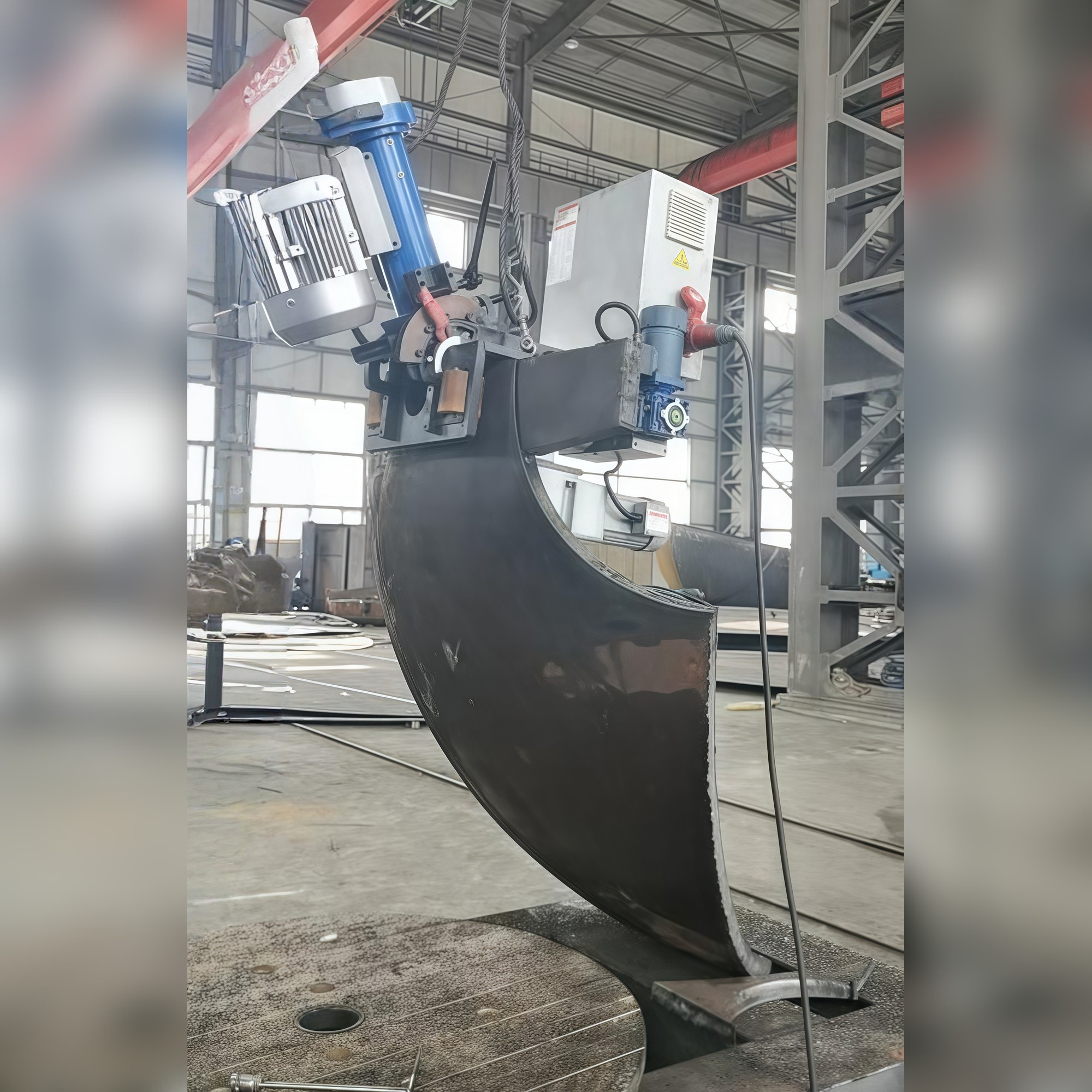 SMG Roto-Edge 1200-LR – Large Radius Pipe Beveling Machine SMG Roto-Edge 1200-LR – Large Radius Pipe Beveling Machine
